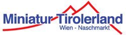 Logo von Miniatur Tirolerland mit dem Zusatz Wien Naschmarkt.